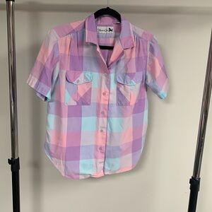 Vintage Hunter’s Glen Plaid Button Down Size 16